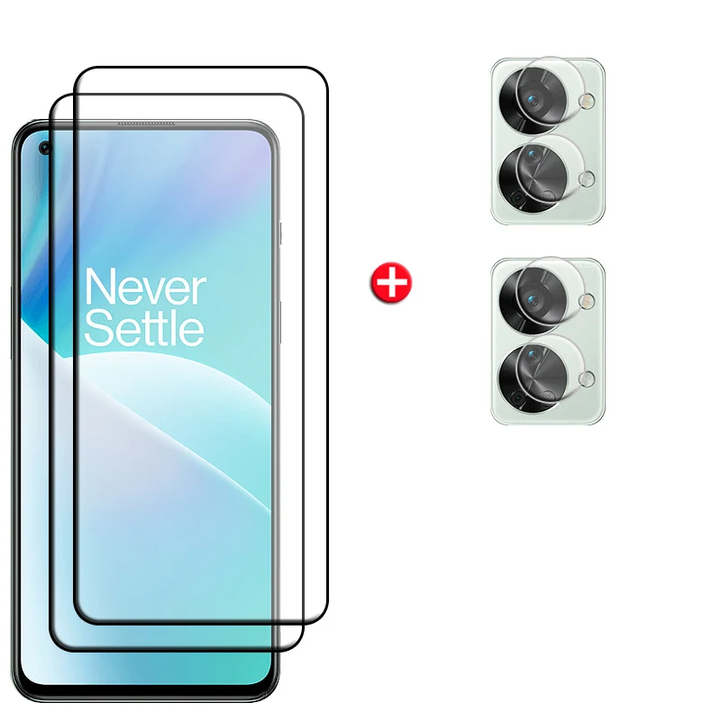 6-in-1 ل Oneplus Nord 2T الزجاج ل Oneplus Nord 2T...