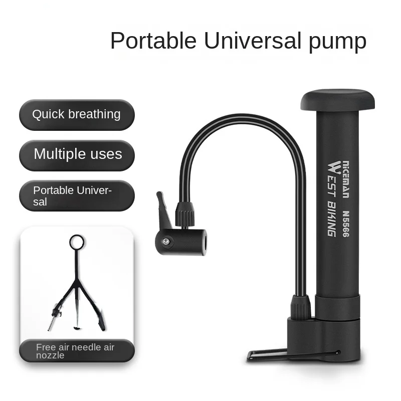 Portable Ultra Light Bicycle Floor Pump 1