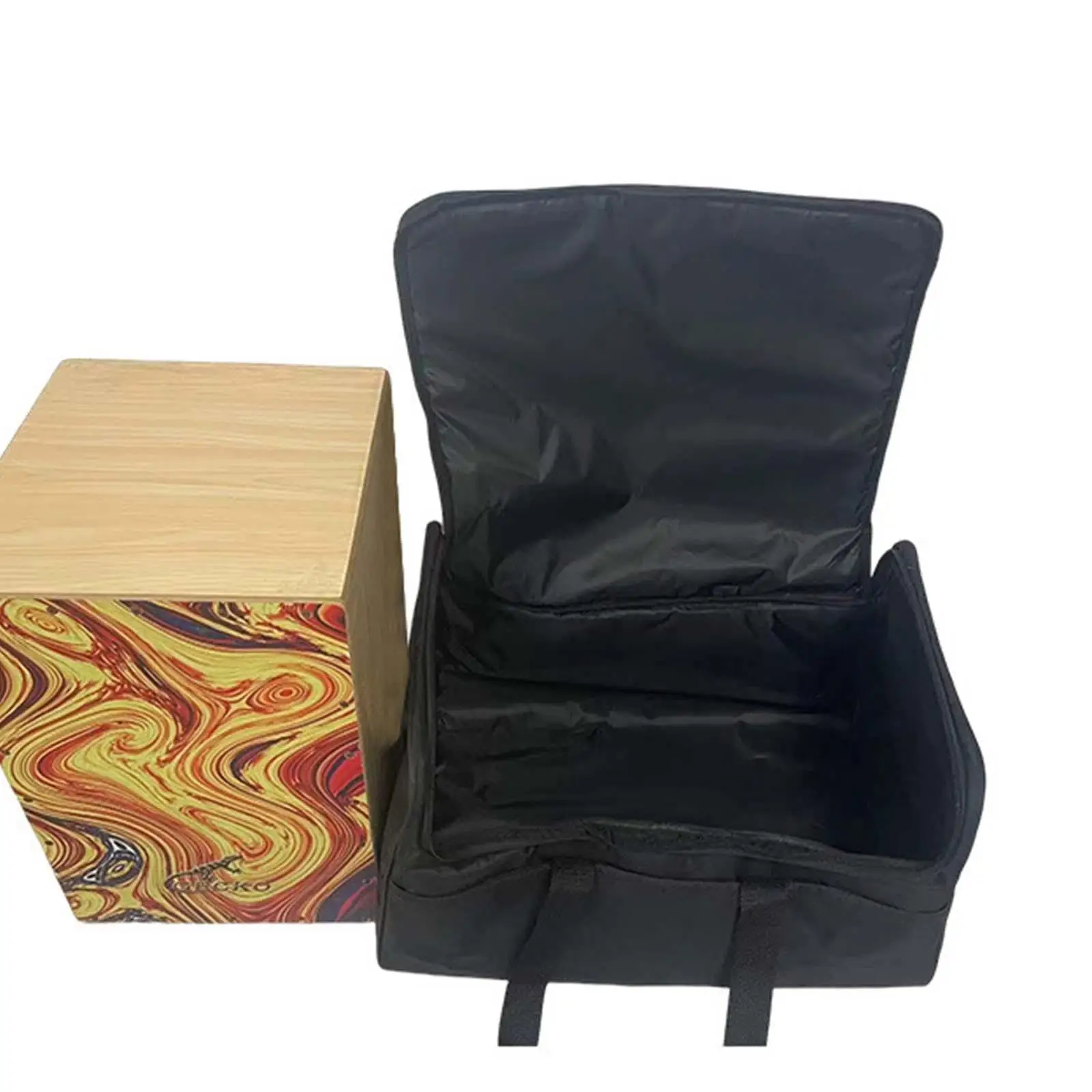 

Cajon коробка сумка с ручкой для переноски регулируемый плечевой ремень Cajon Gig Bag Cajon