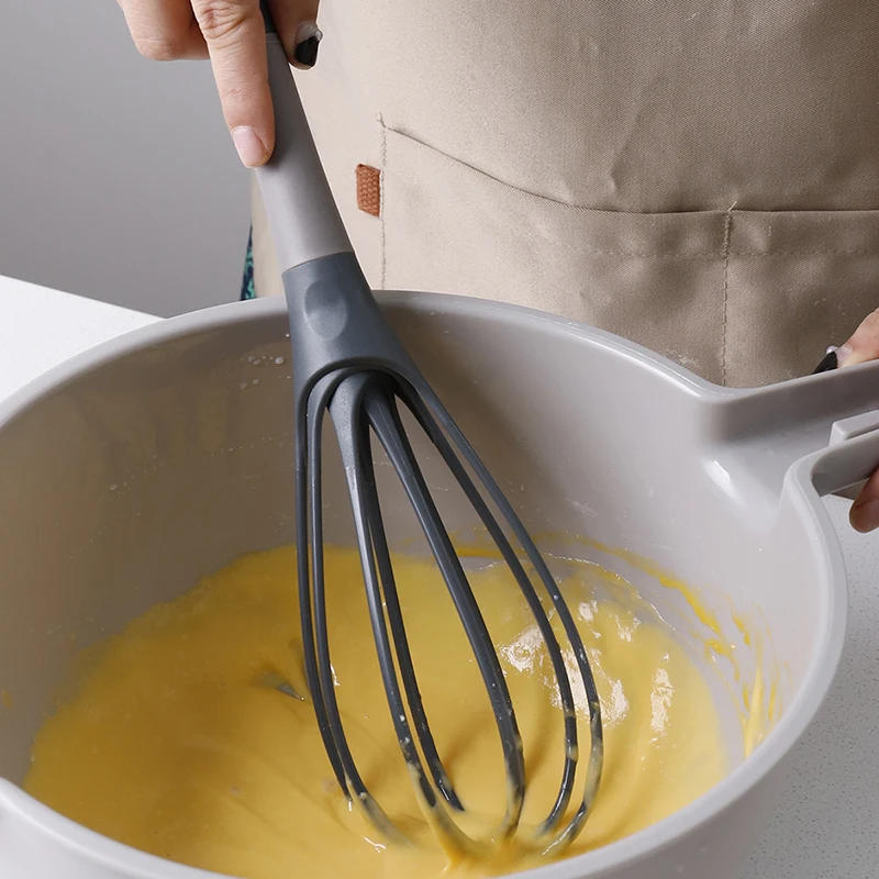 Description Picture 2 of itemManual Rotary Egg Beater for Home Baking Whipping Cream Hand Mixer Kitchen Tool Foldable Easy to Store Portable Use