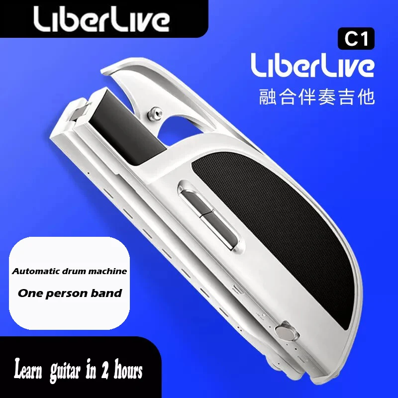 リバライブ(LiberLive)c1弦なしエレキギターストラップ、折りたたみ式ビゲム、アコースティックギター リバライブ(LiberLive)c1弦なしエレキギターストラップ、折りたたみ式