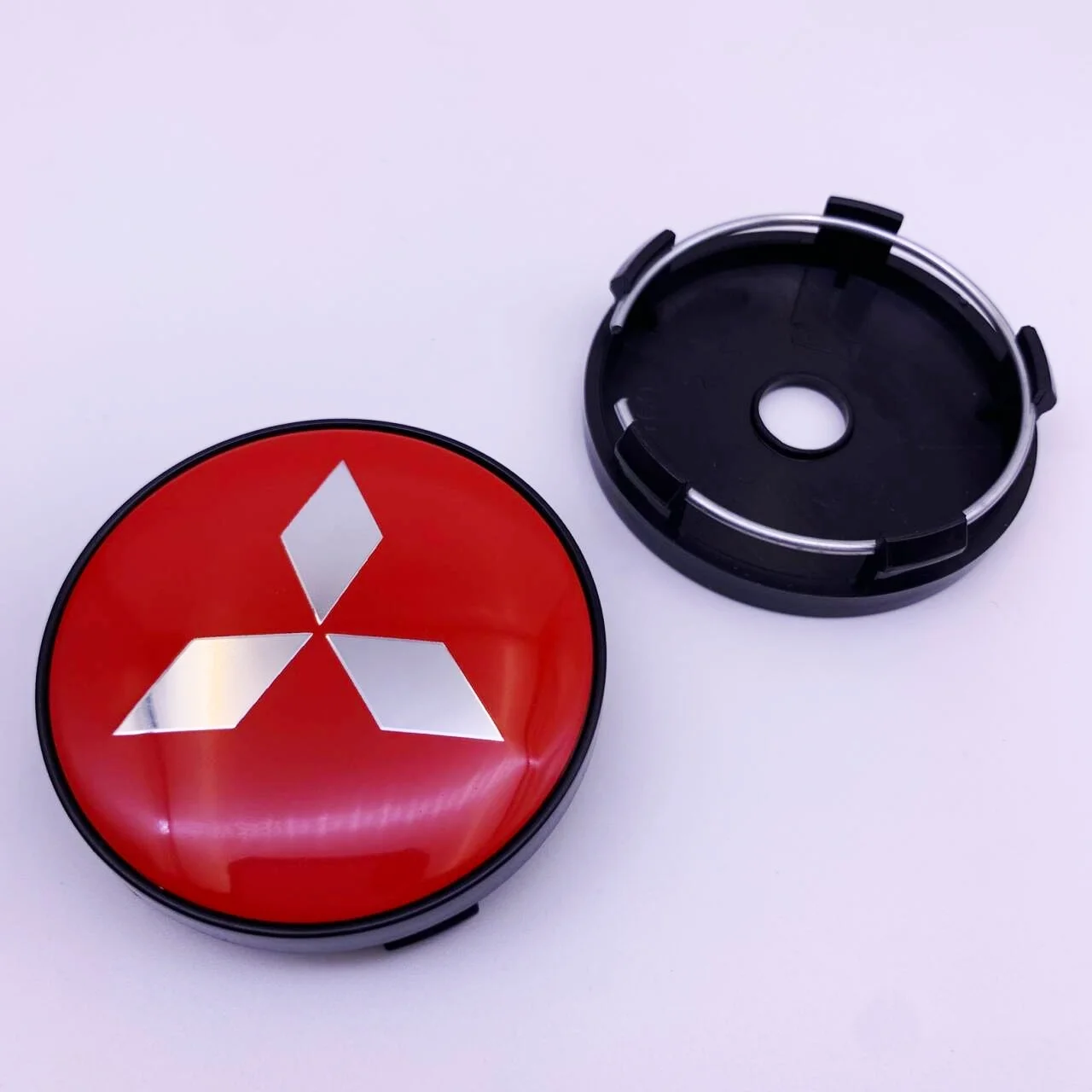 4PCS Für Mitsubishi ASX Ralliart Lancer Cordia Pajero Outlander Eclipse Galant Mirage Auto Radnabe Center Aufkleber Aufkleber Emblem – Detail 10