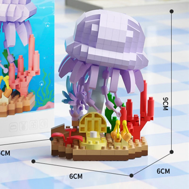 Insekt Tiere Figuren Set Mini Bausteine Spielzeug Montage 3D Konstruktor Micro Ziegel Für Kinder Jungen Geschenk Spielzeug – Detail 37