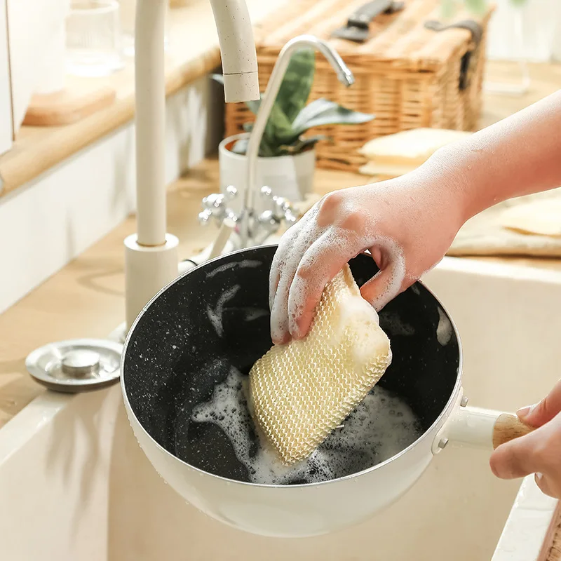 Dish Cloth, Kitchen Light And Thin Dish Towel, Scouring Pad, Tea