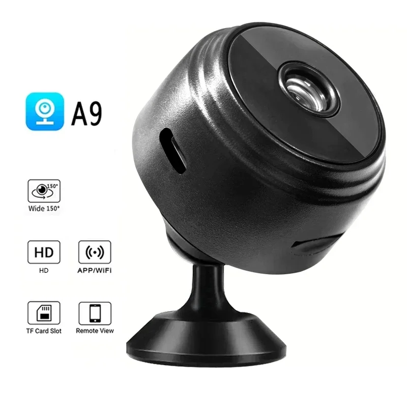 A9 WiFi Mini Camera Wireless Video Recorder Voice Recorder Security Monitoring Camera Smart Home For Infants And Pets 3