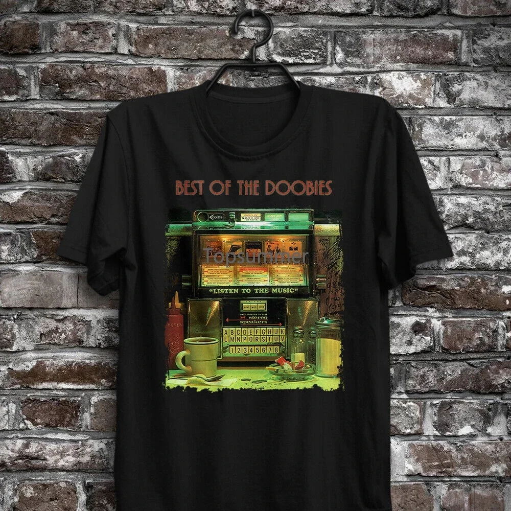 

Best Of The Doobie Brothers Tshirt Listen To The Music Tom Johnston Captain & Me