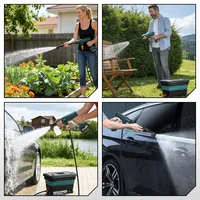Pistolet de lavage haute pression sans balais YOFIDRA 200 bars, lave-auto électrique, pistolet d'arrosage de jardin, outils de nettoyage pour batteries Makita 2