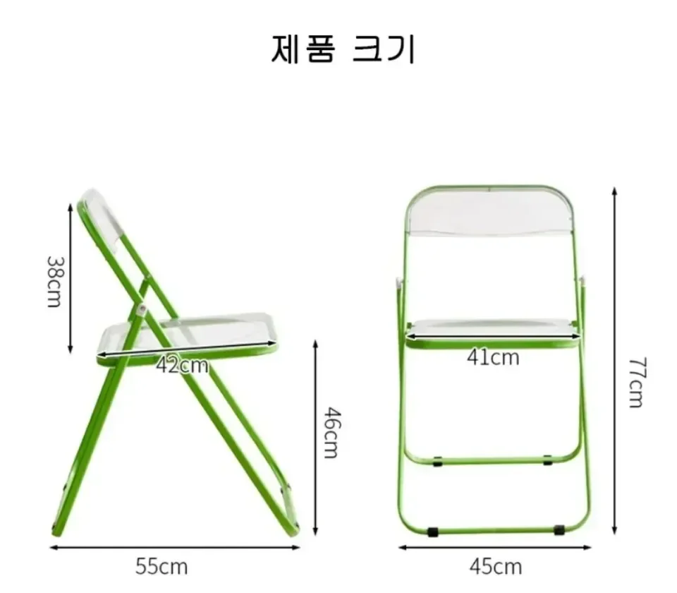 Description Picture 6 of itemFolding Table & Chair Transparent Acrylic Folding Nordic Balcony Table Chair Modern Simple Portable Tables living room Furniture