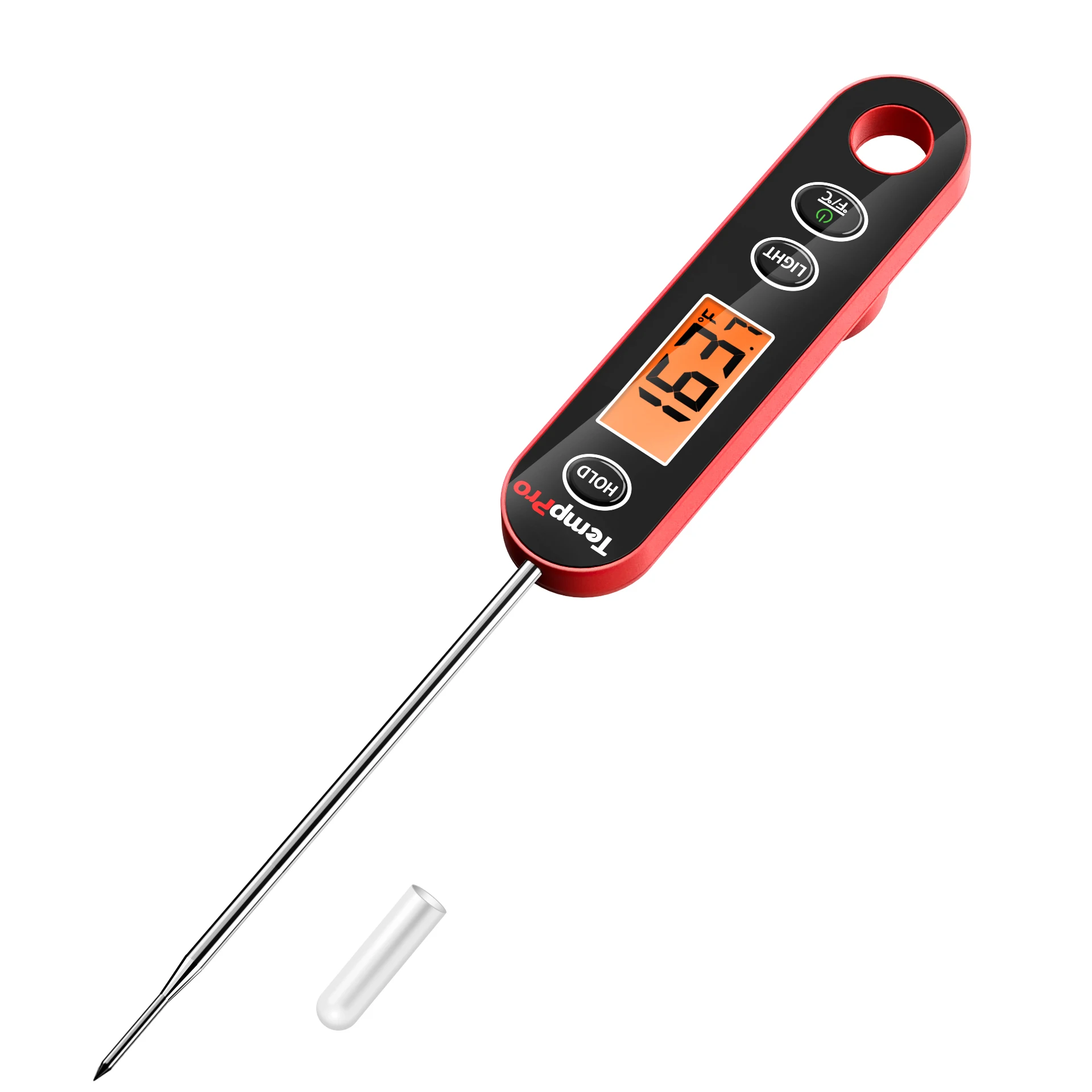 TempPro IC6030 Digital Backlight Instant Read Meat Thermometer, Kitchen Thermometer for Cooking Baking and Roasting