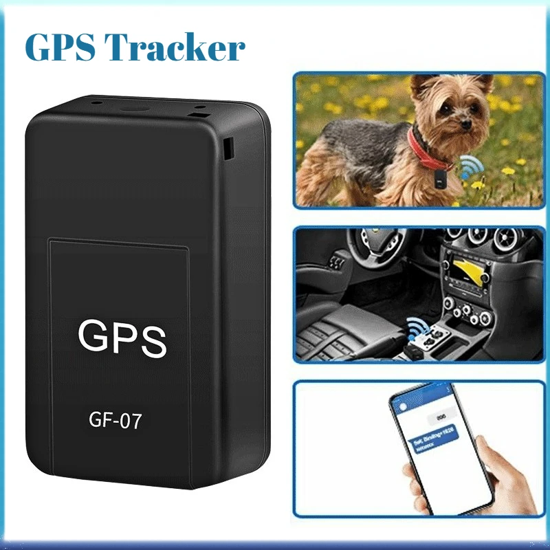 Gf07 Gsm Gprs Mini Car Magnetic Gps Anti-lost Recording Real-time Tracking  Device Locator Tracker Support Mini Tf Card - Gps Trackers - AliExpress
