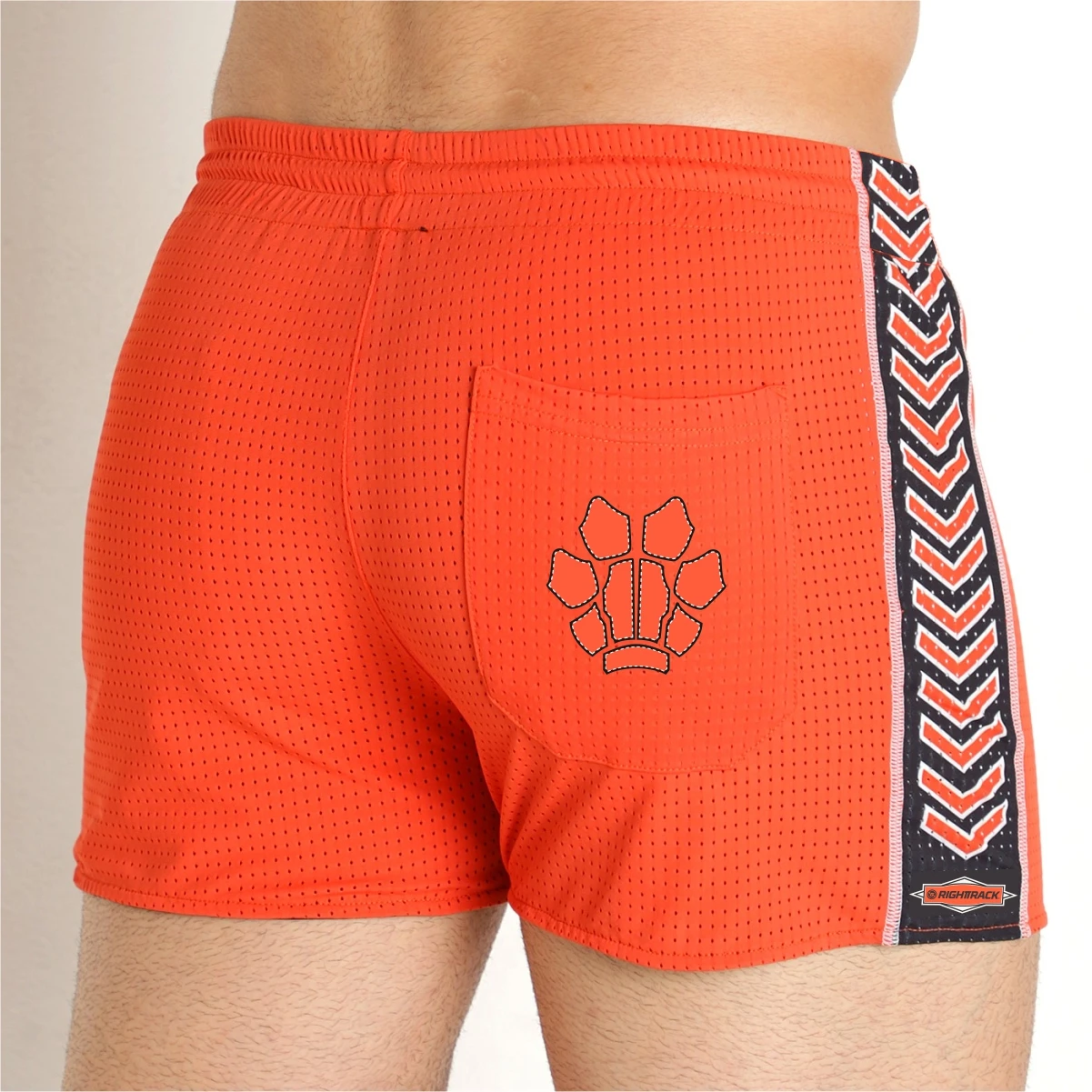 Men's Mesh Spitfire Short RT Running Muscle Gym Pants Bodybuilding Beach Wear ManSexy Play Sleepwear Bottoms 2