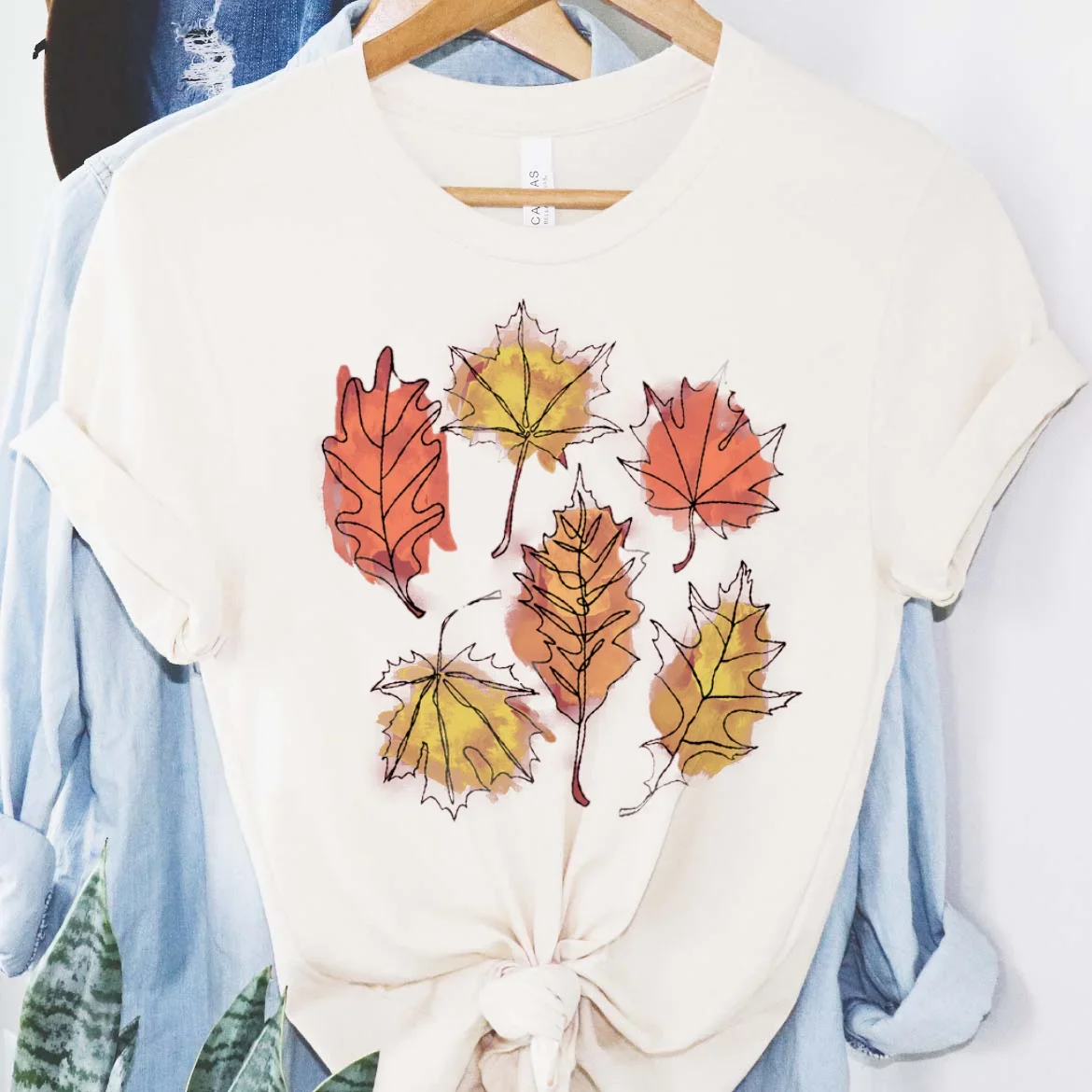 

T-Shirt Women's Short Sleeve Women's Fashion Printing Watercolor Cute Style 90s Women's Fun Casual T-Shirt Pattern T-Shirt.