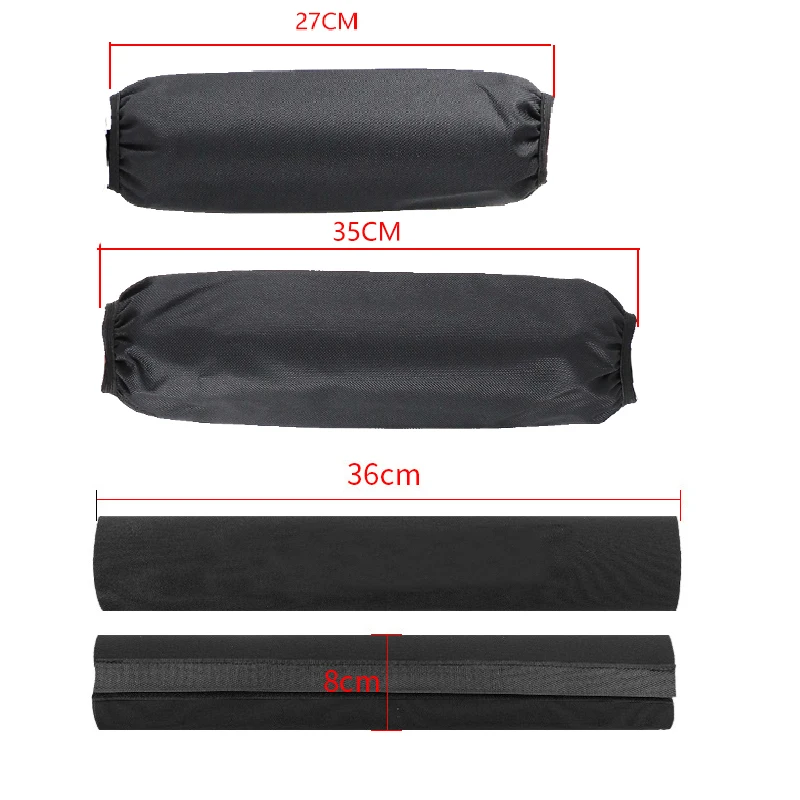 

270mm 350mm 27cm 35cm Front Rear Fork Protector Shock Absorber Skin Guard Wrap Suspension Cover Skin Sleeve Set