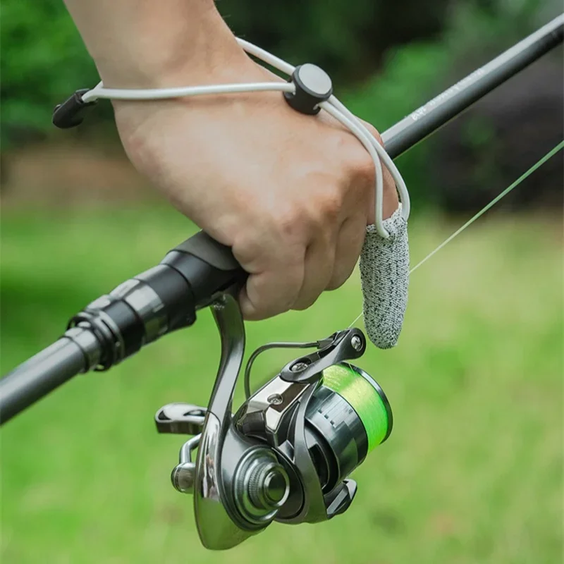 Fishing Gloves Wear Resistant Anti Cutting Single Finger Protective Cover For Outdoor Far Throw Casting Fishing Control Line