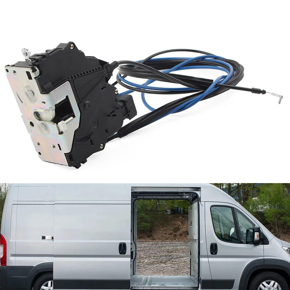 Automotive Right Hand Sliding Door Lock+Cable For Fiat Ducato For