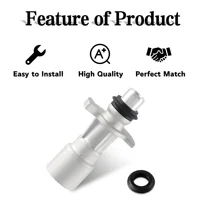 อะแดปเตอร์ท่อ LR030593ท่อน้ำมันเครื่องทำความเย็นสำหรับ Land Rover กีฬา LR4 2010-2022อะแดปเตอร์ท่อท่อปั้มน้ำ 4