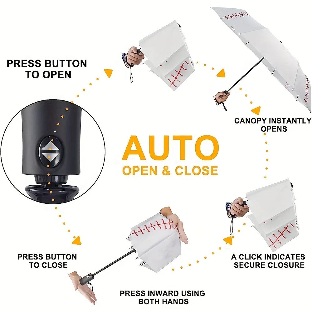 Windproof Umbrella Folding Umbrella Automatic Umbrella Wind Resistant Umbrella Automatic Sun Umbrella Sun Umbrella Strong Windproof Automatic Umbrella 8ribs Golf Umbrella Sunshade UV Protection Folding Men's Buckle Rain Parasol Women