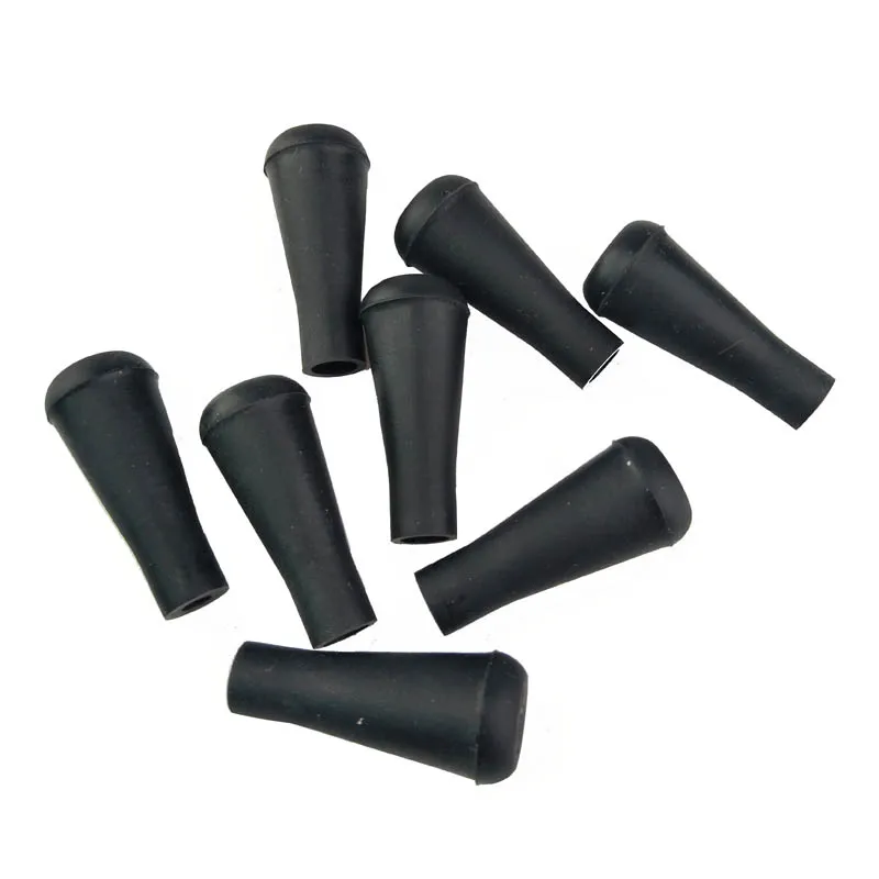 12pcs Archery Broadhead Target Arrow Head Rubber Blunt Target Point Arrowhead Field Point for 6mm 8mm Outer Diameter Arrow Shaft
