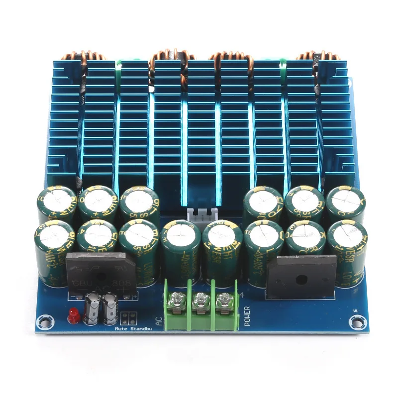 XH-M252 초고출력 TDA8954TH 듀얼 칩 클래스 D 디지털 앰프 보드 오디오 앰프 보드 420W*2