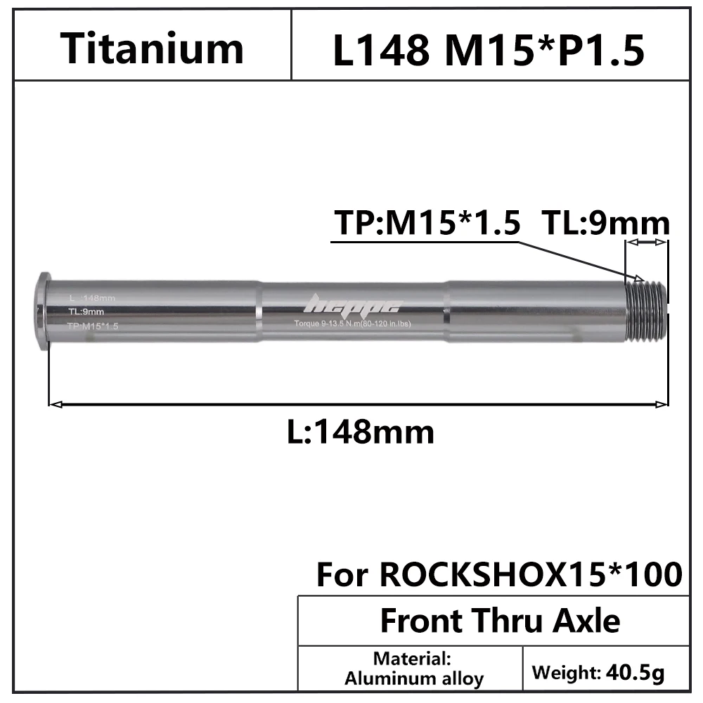15x100 Titanium