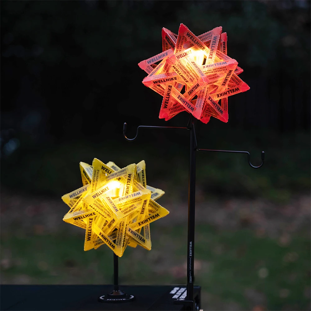 DIY Outdoor Star Camping Light Shade Wear-Resistant Atmosphere Lampshade Decorative Lampshade for 38explore Lights