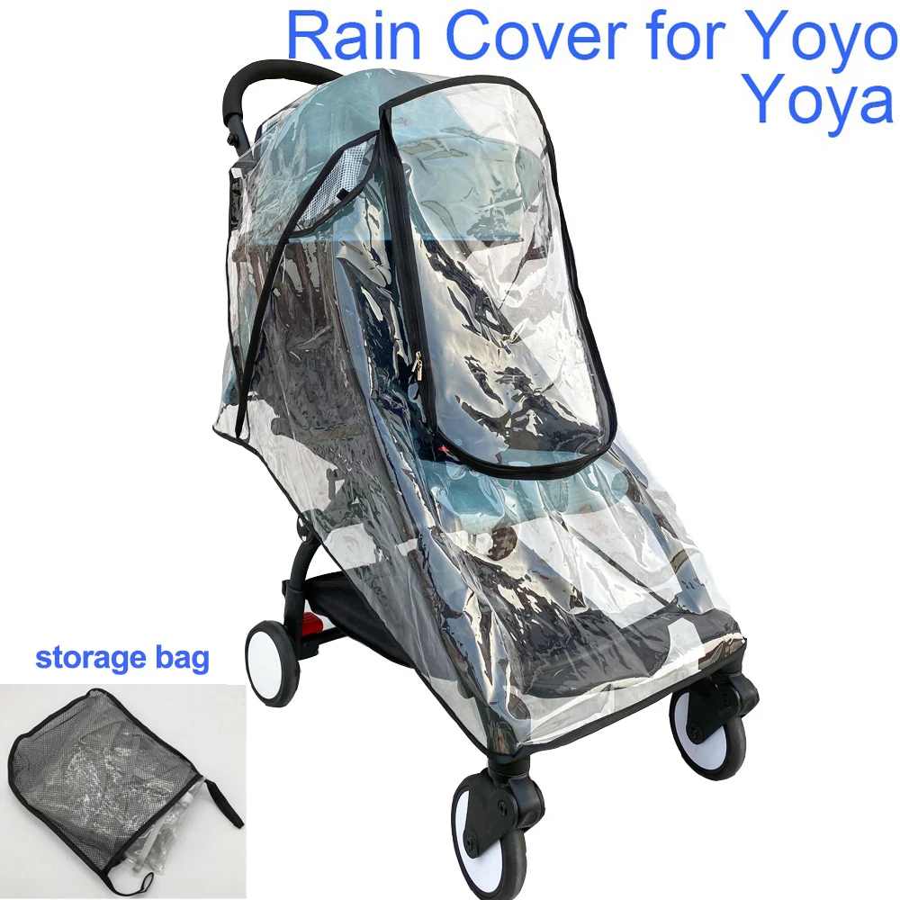 Baby Strollers comfotable Safety EVA Baby Car Rincoat Baby Stroller Accessories Rain Cover Waterproof Cover for Babyzen Yoyo Yoya Babytime Babysing best travel stroller for baby and toddler	