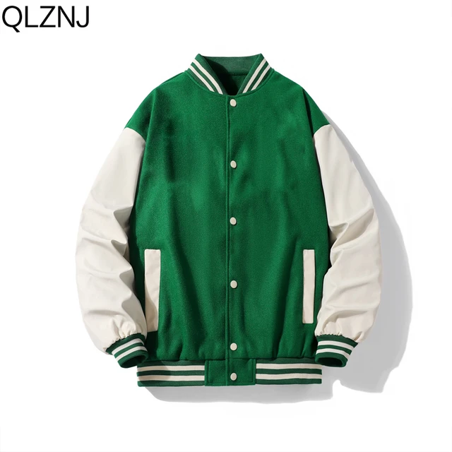 Chaqueta universitaria Retro americana para hombre, ropa de calle, abrigo  de tendencia Y2K, uniforme de béisbol de Hip-Hop, chaqueta Bomber informal  para pareja - AliExpress