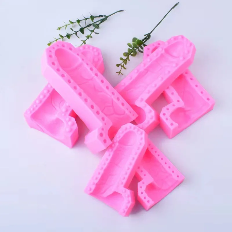 Funny Penis Chocolate Mold 8 Cavity 3d Silicone Mold Dick - Temu