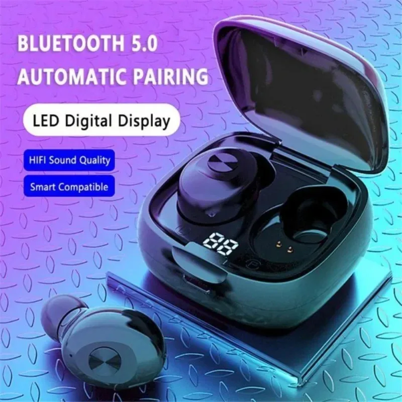 

Tws Цифровая беспроводная гарнитура Bluetooth 5,2, Спортивная гарнитура, сенсорная Беспроводная Bluetooth-гарнитура, наушники-вкладыши с шумоподавлением для Xiaomi