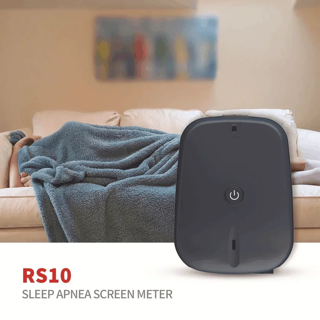 Sleep Apnea Screen Meter Nasal Airflow Monitor Contec RS10 with Free software SPO2 Pulse Rate Breathing Sleep Monitor PR