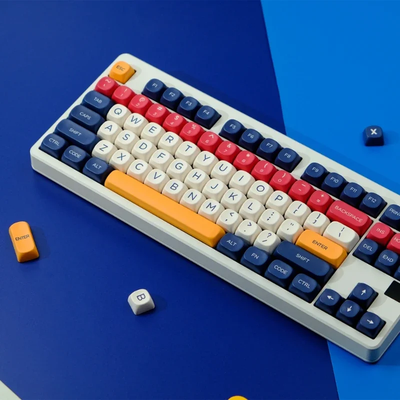 MOA Profile PBT Dye Sublimation 129 Keys Constitute Theme for Cherry MX Custom Switch Game Mechanical Keyboard