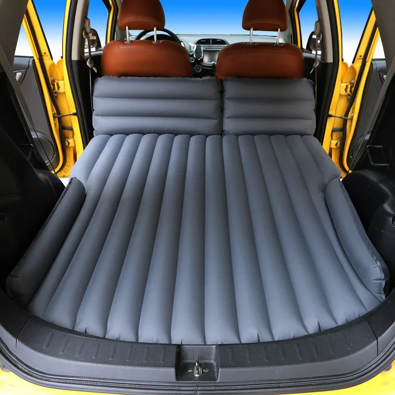 Flocking air mattress 64 points SUV car air mattress rear seat car sleeping artifact small single bed