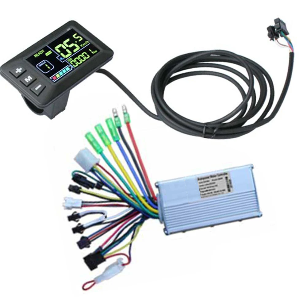 

EBike LCD Display Controller Set Electric Bike Scooter Brushless Controller Kit 36V-60V 250W/350W Controller Sets