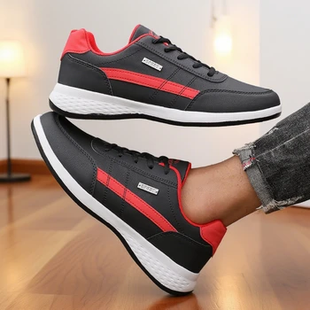 الصيف الرجال أحذية رياضية أحذية رياضية كاجوال عدم الانزلاق المشي أحذية رياضية أربعة مواسم لينة أسفل الأحذية التنس للرجال 2025 جديد 2