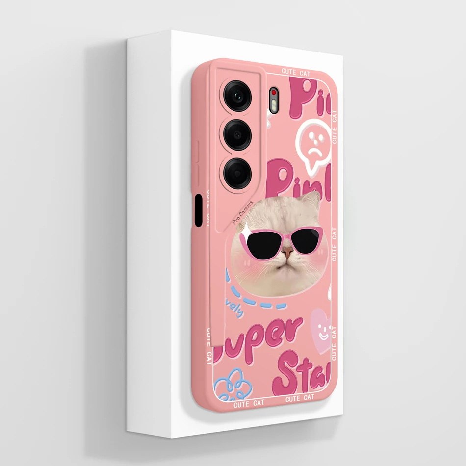 Trendy Creative Soft High-Quality Liquid Silicone Phone Case - Durable Bumper Back Cover