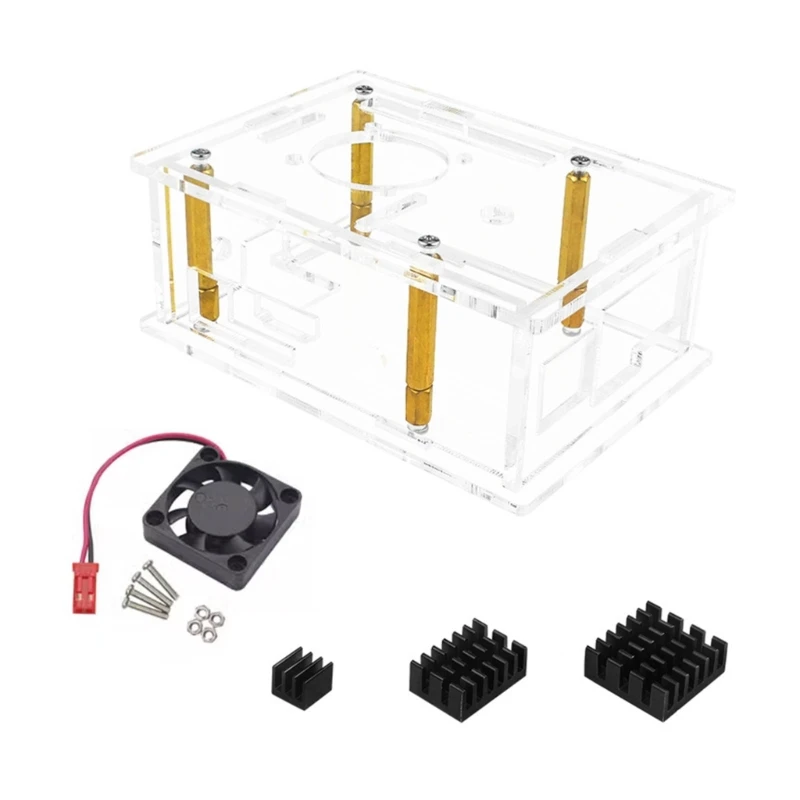 

Enclosure Box Acrylic Case for Orange 3B Development Board Enclosures