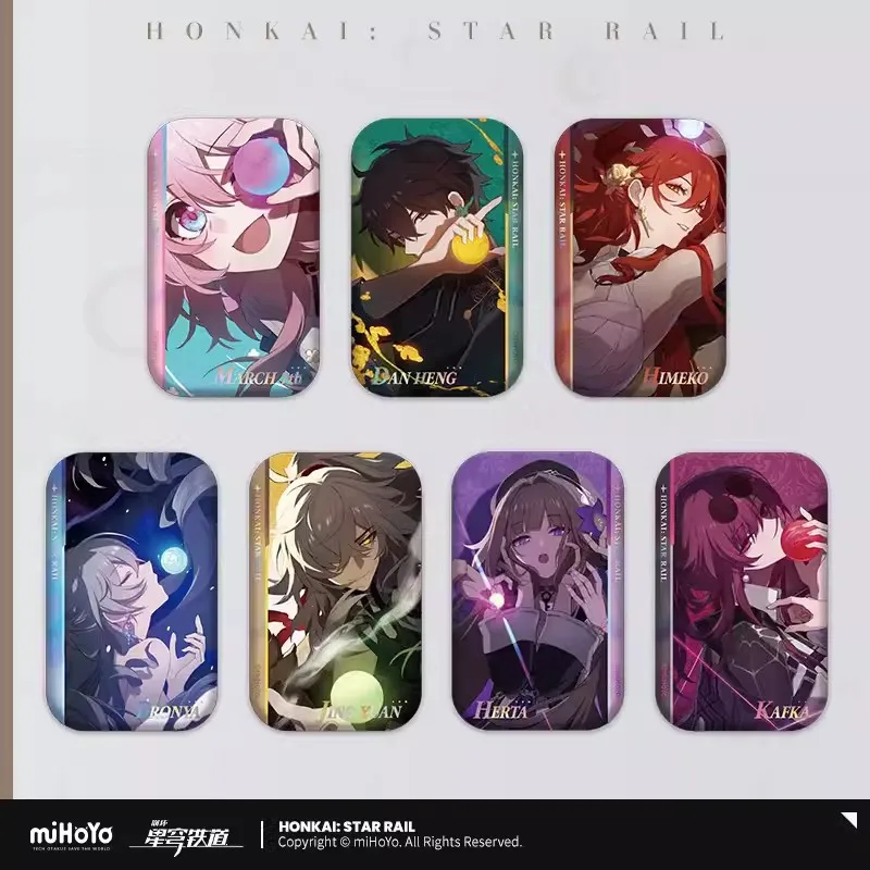 

[Mihoyo/Honkai звёздная рейка] Иллюстрация из сериала отсчёт отсчёта на выезде значок 7 марта Дэн Хэн химико Броня Цзин Юань Герта Кафка реквизит