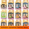 Sylvanian Families Anime Figures Baby Doll Baby Twins Anime Figure Forest Family Kawaii Model Pendant Collectible Gifts For Girl 1