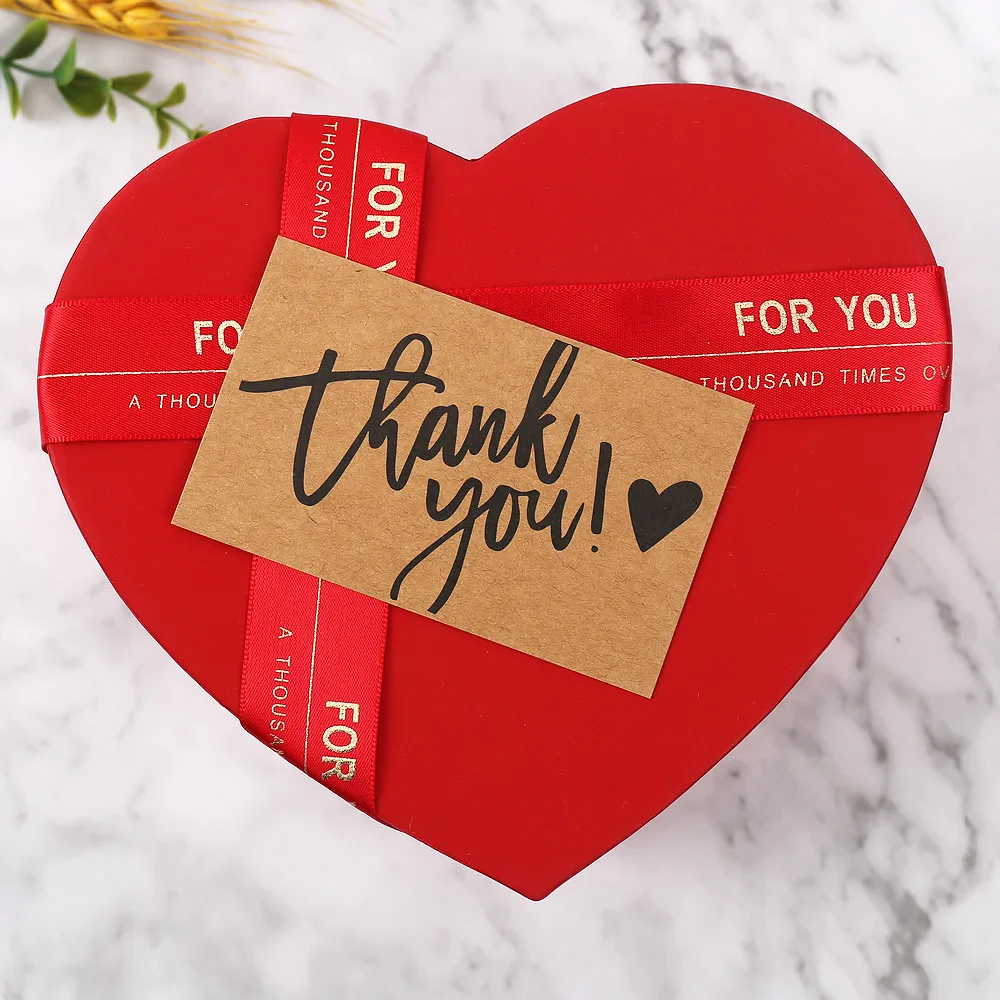 50PCS Kraft Paper Thank You Cards – Blank Greeting Cards for Kids Birthday, Baby Shower... - SKU BGC02113 - UGI Packaging