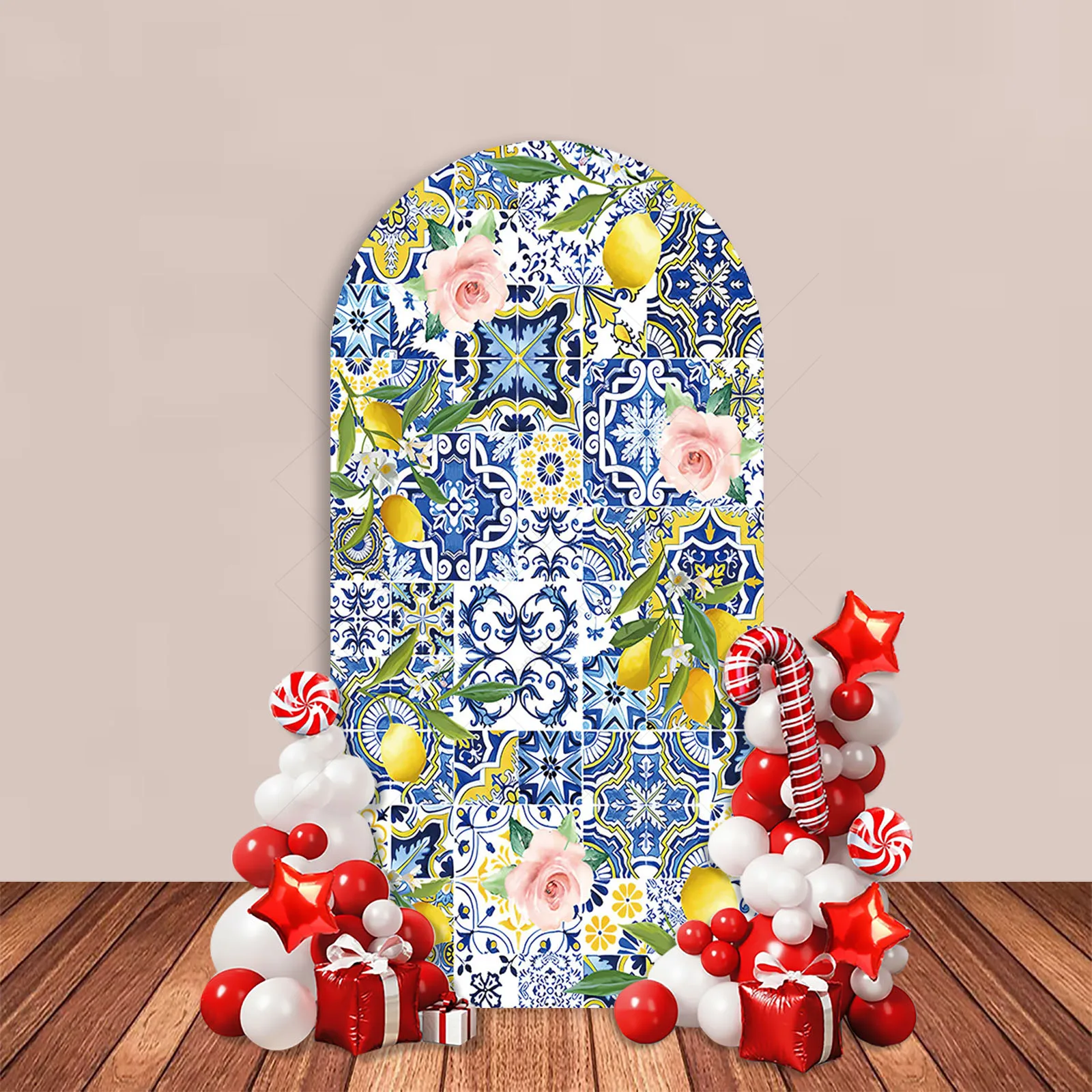 Bridal Shower Arch Backdrop Cover Tiles Birthday Baby Shower Party Decor Wedding Cake Portrait Photozone for birthday backdrop,party backdrop curtain,party decoration,party supplies