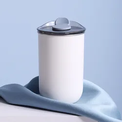 Insulated Stainless Steel Thermal Coffee Mug with Lid - 300ML, Heat - Resistant Drinkware - 300ml (White)