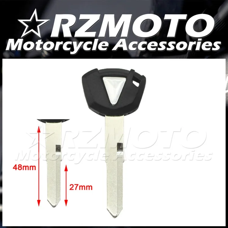 Uncut Blank Motorcycle ignition Key Kawasaki Ninja ZX6R ZX10R ZZR400 Z750 Z800 Z1000 VERSYS ER6N ER6F ER6R Z650 Z400 Z900