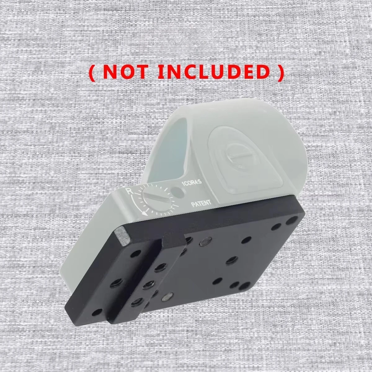 Universal Mount Plate For G17 Rear Sight Scope Plate Mount Base Adapter Fit RM VISM M1 M2 Red Dot Sight scope mount adapter rail adapter