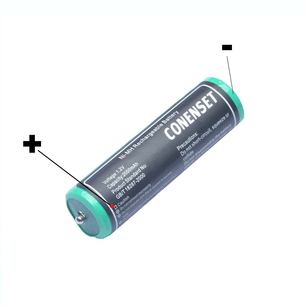 2pcs Replacement Battery for Braun 390 5684 3020S 3030S 3040S 3050CC 3080cc 3090CC 320S-4 330 350CC-4 shaver razors Batteries 2