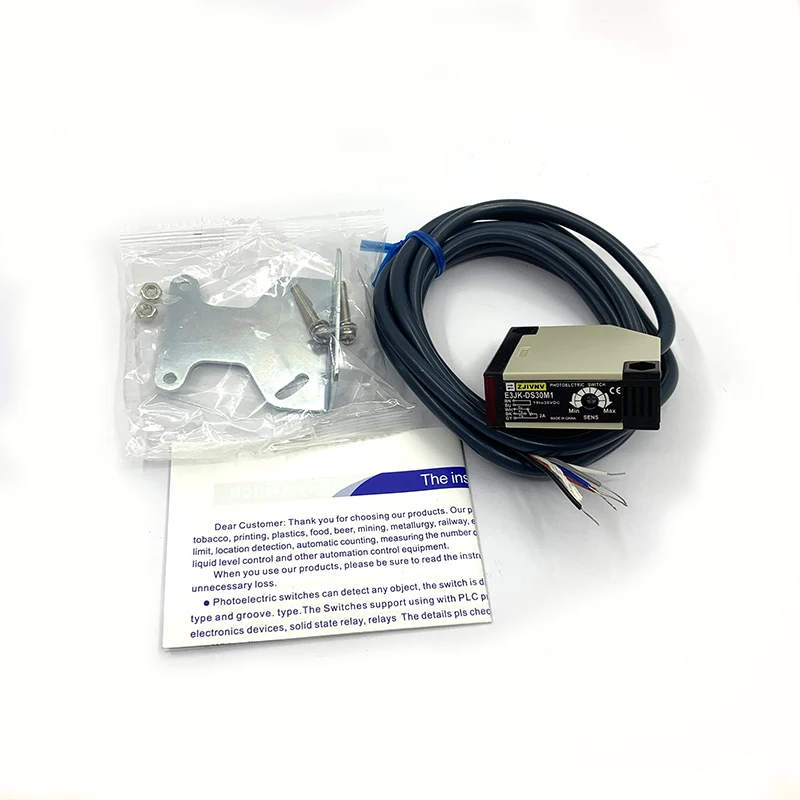 Sensore Fotoelettrico AC 90-250V - E3JK R4M1 Per Rilevamento Oggetti In Ambiente Industriale, Compatto E Multifunzione - Foto 7