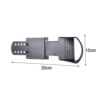 2Pcs Rowing Machine Replacement Foot Pedals Non Slip Elliptical Machine Pedals Home Indoor Gym Fitness Accessories 6