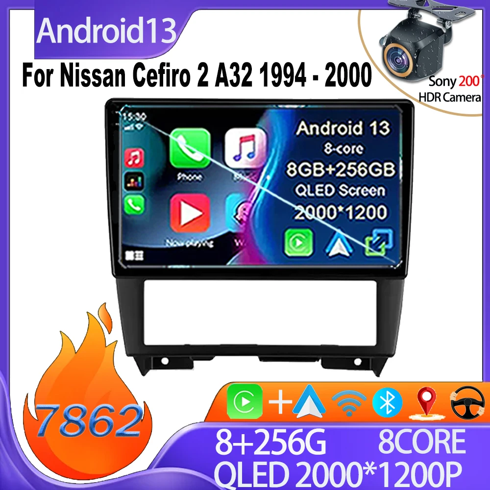 

Car Stereo For Nissan Cefiro 2 A32 1994 - 2000 Intelligent System Mirror Link GPS Navigation Dash Cam Touch Screen Wifi Carplay