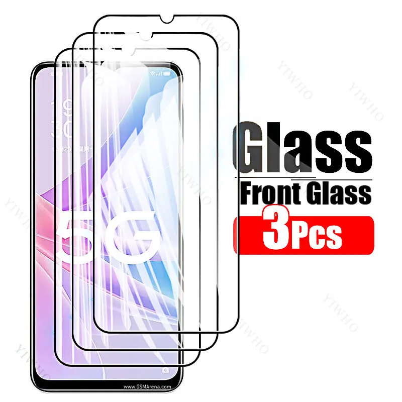 6-in-1 Tempered Glass Phone Case with Camera Protector