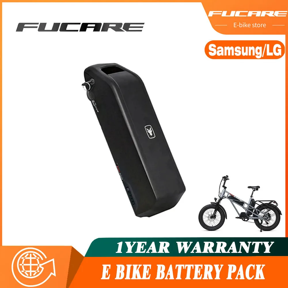 Фото Литий-ионный аккумулятор FUCARE 48 в 15 Ач 20 Ач 25 А Hailong чехол BMS для 350 Вт 500 Вт 750 Вт 1000 Вт Электрический городской велосипед с длинным радиусом действия №1
