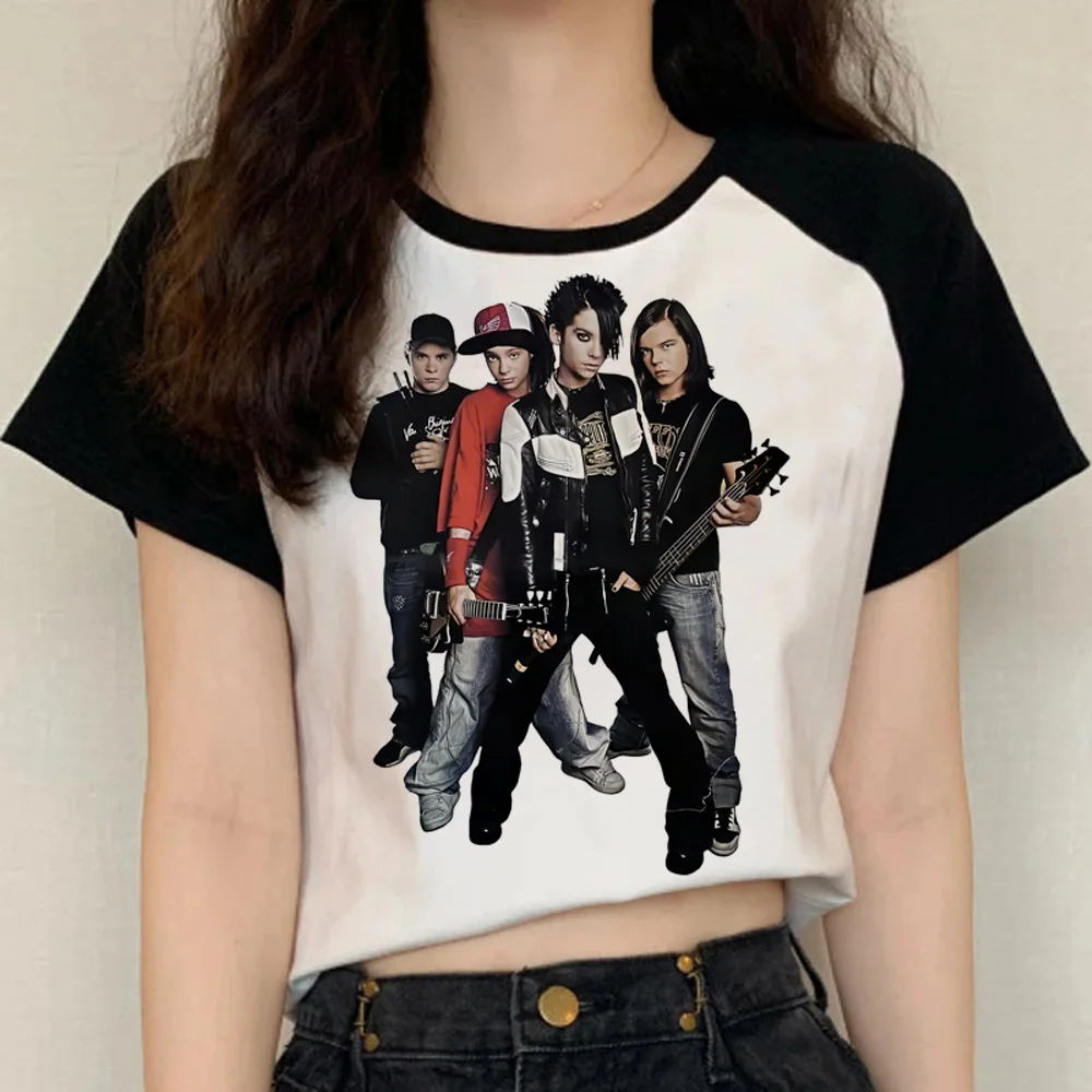 

Tokio Hotel Tee women funny summer Tee girl harajuku 2000s clothes